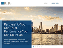 Tablet Screenshot of btig.com